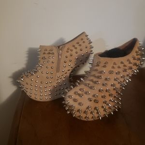 Jeffrey Campbell Spiked Nighthawk Platforms